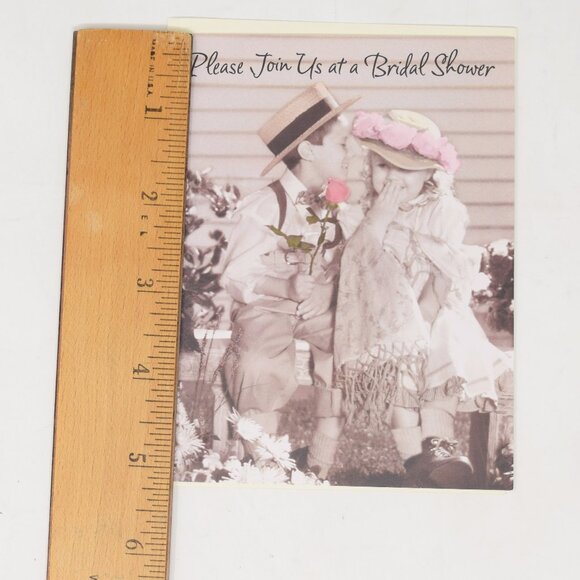 2005 American Greetings Bridal Shower Invitation Kim Anderson 17 Count Sweet Lov - Picture 11 of 12